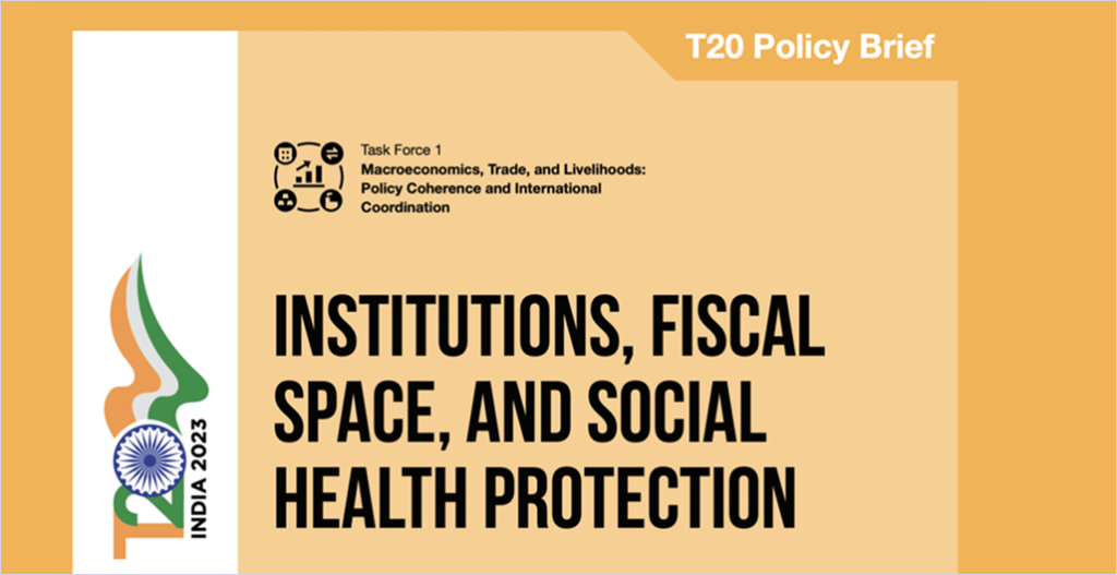 ACCESS Health and IIT Guwahati co-author a Think20 Policy Brief